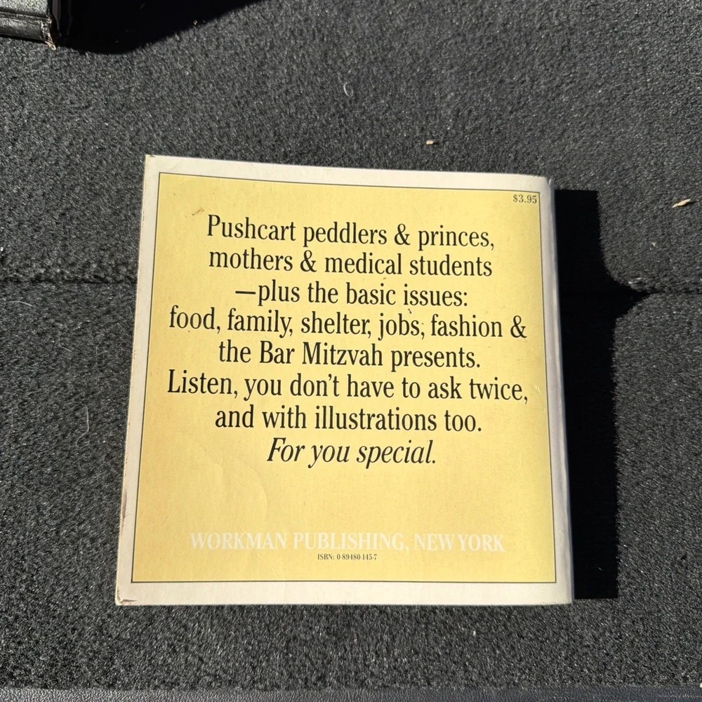 UP FROM SELTZER By Peter Hockstein & Sandy Hoffman Handy Guide To 4 Jewish Gener